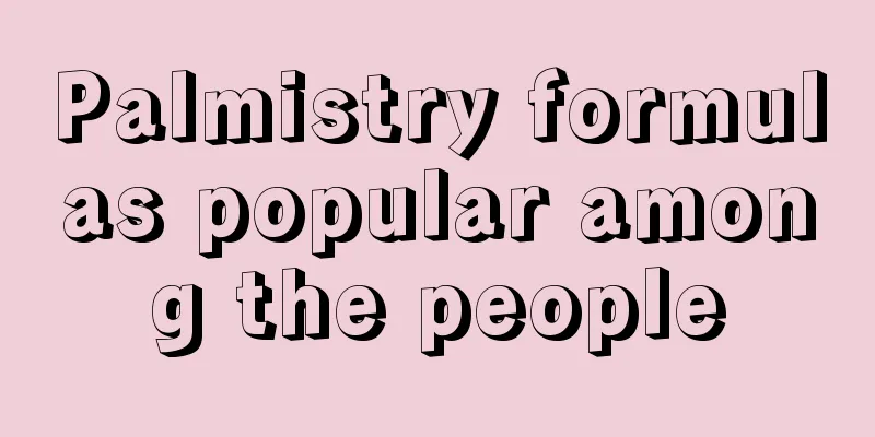 Palmistry formulas popular among the people