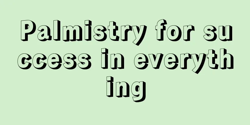 Palmistry for success in everything
