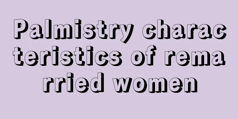 Palmistry characteristics of remarried women