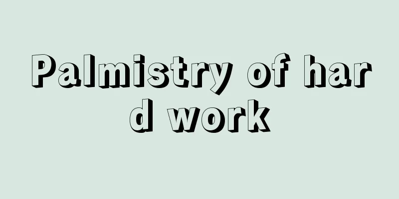Palmistry of hard work