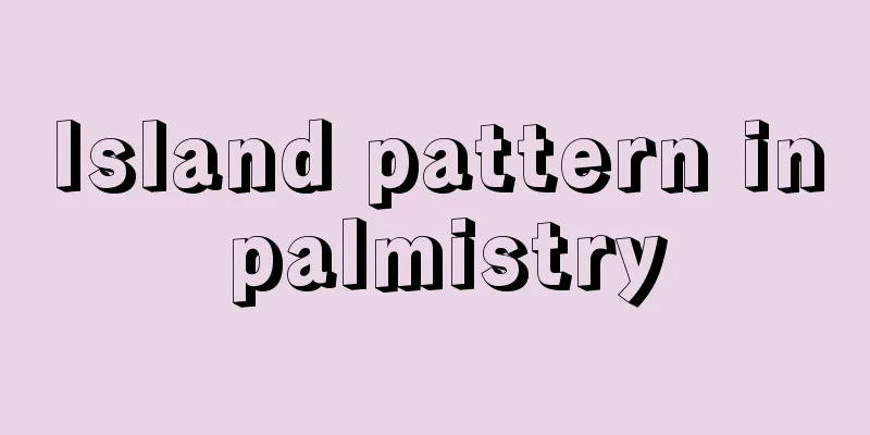 Island pattern in palmistry