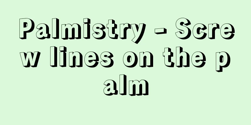 Palmistry - Screw lines on the palm
