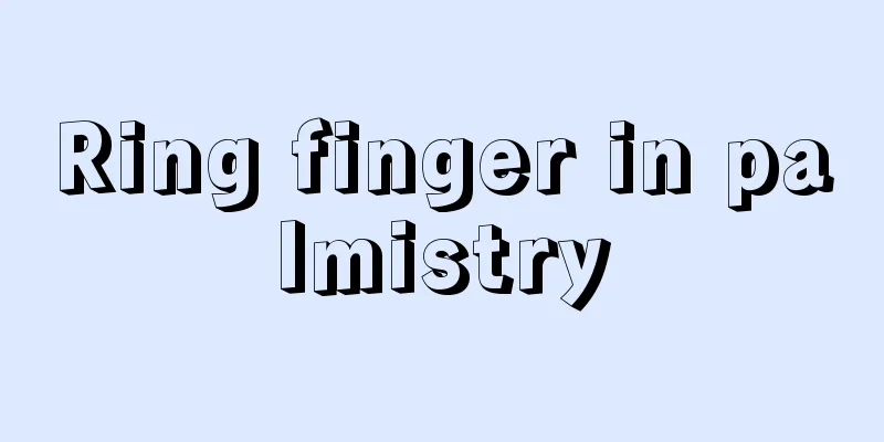 Ring finger in palmistry