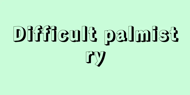 Difficult palmistry