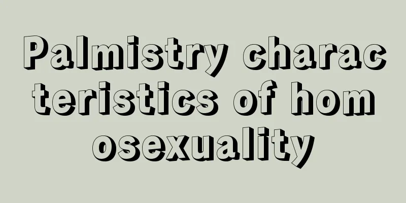 Palmistry characteristics of homosexuality