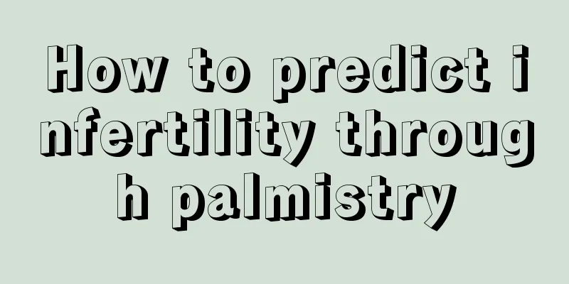 How to predict infertility through palmistry
