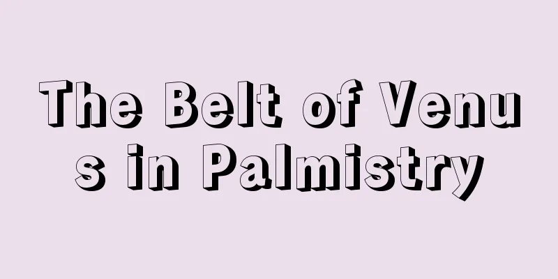 The Belt of Venus in Palmistry