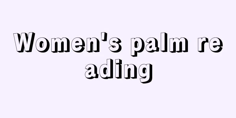 Women's palm reading