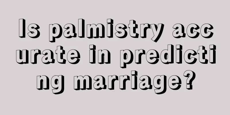 Is palmistry accurate in predicting marriage?