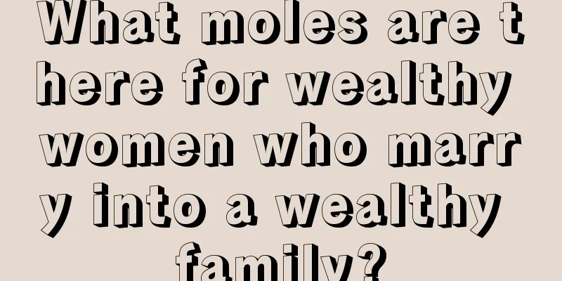What moles are there for wealthy women who marry into a wealthy family?