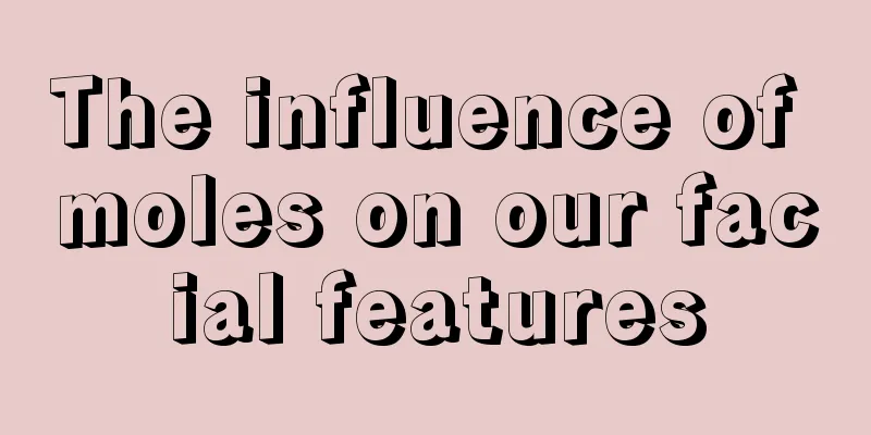 The influence of moles on our facial features