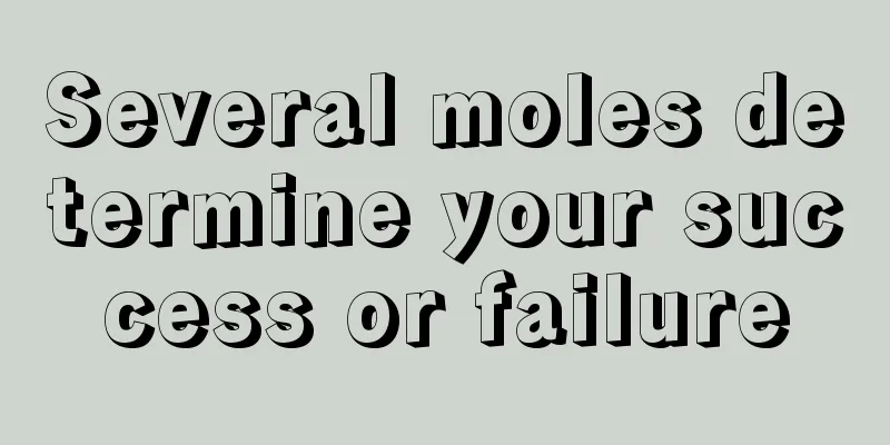 Several moles determine your success or failure