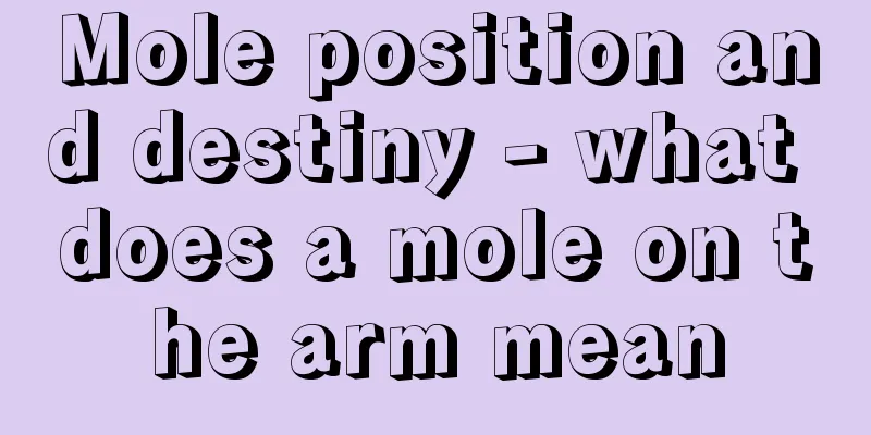 Mole position and destiny - what does a mole on the arm mean