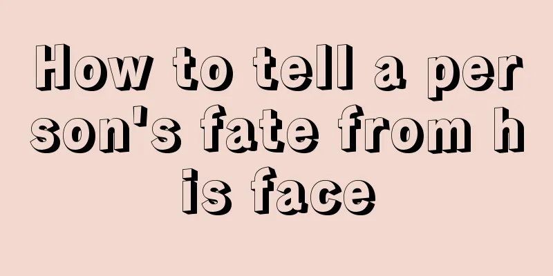 How to tell a person's fate from his face