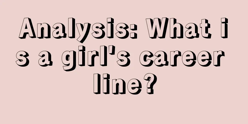 Analysis: What is a girl's career line?