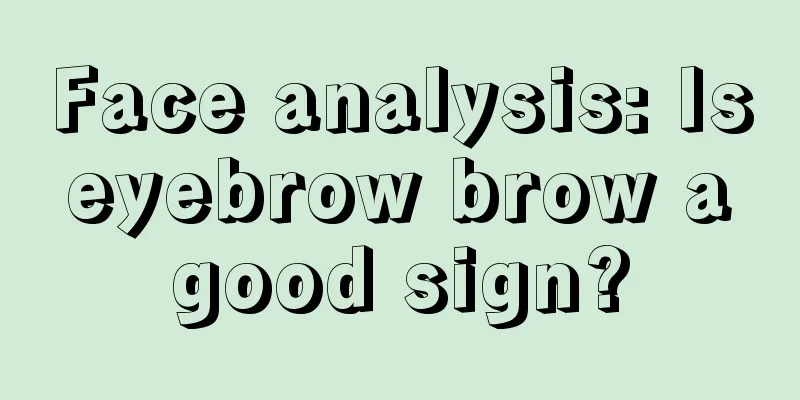 Face analysis: Is eyebrow brow a good sign?