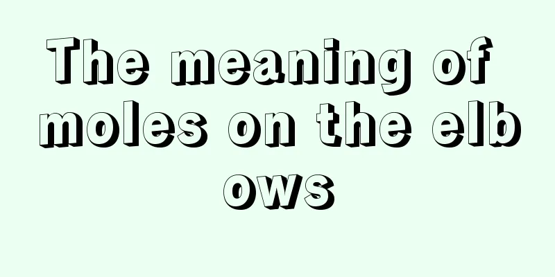 The meaning of moles on the elbows
