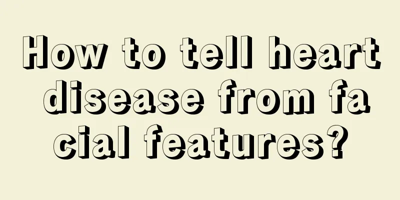 How to tell heart disease from facial features?