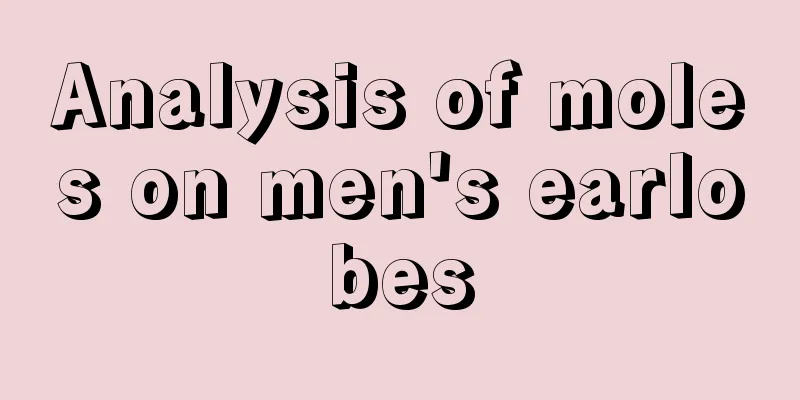 Analysis of moles on men's earlobes