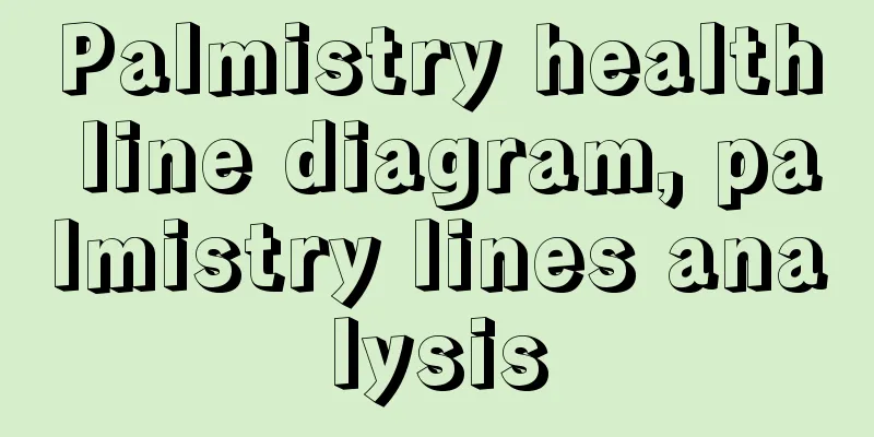 Palmistry health line diagram, palmistry lines analysis