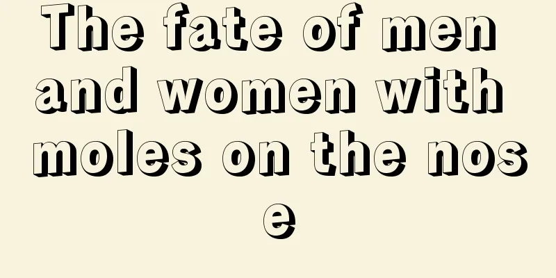 The fate of men and women with moles on the nose