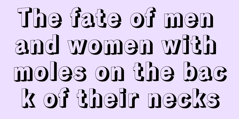 The fate of men and women with moles on the back of their necks