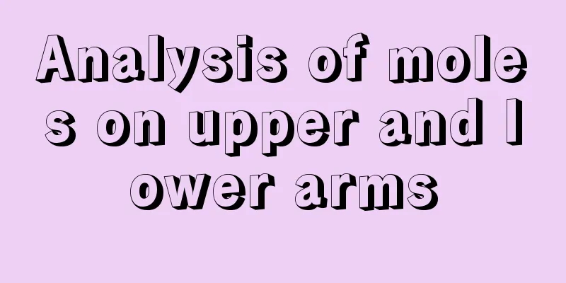 Analysis of moles on upper and lower arms