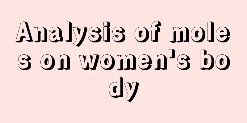 Analysis of moles on women's body