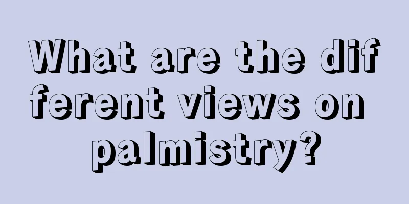 What are the different views on palmistry?