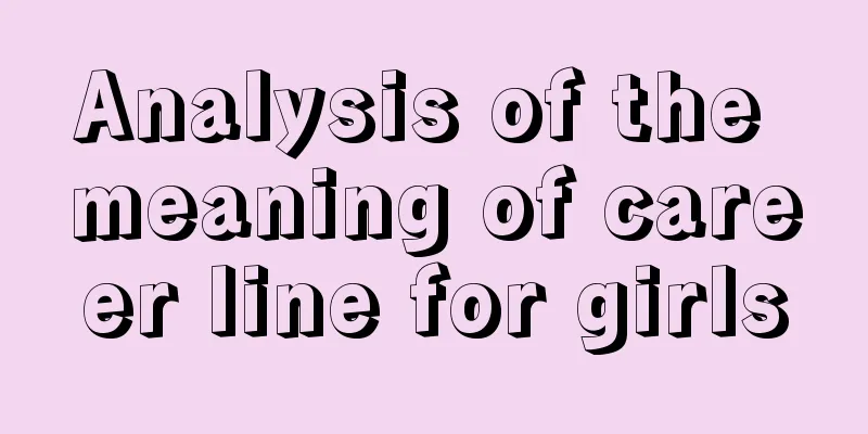 Analysis of the meaning of career line for girls