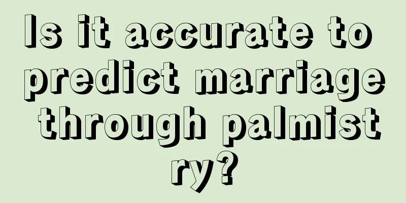 Is it accurate to predict marriage through palmistry?