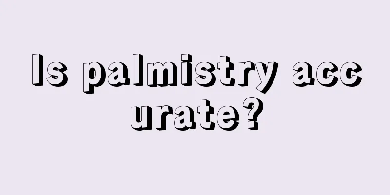 Is palmistry accurate?