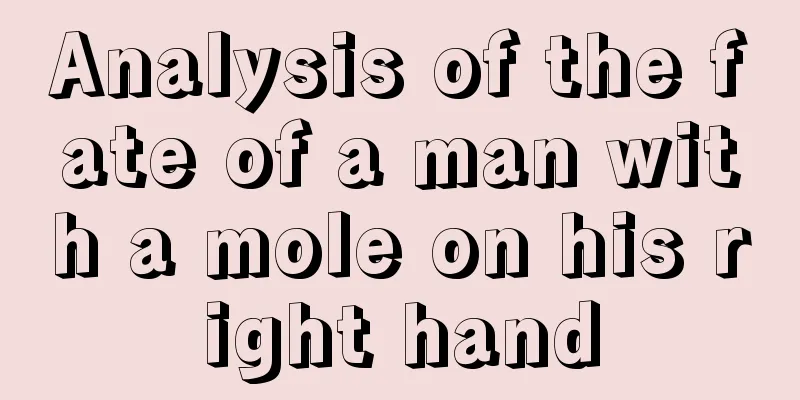 Analysis of the fate of a man with a mole on his right hand