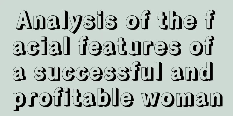 Analysis of the facial features of a successful and profitable woman