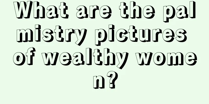 What are the palmistry pictures of wealthy women?