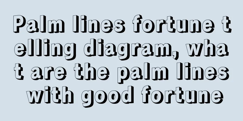 Palm lines fortune telling diagram, what are the palm lines with good fortune