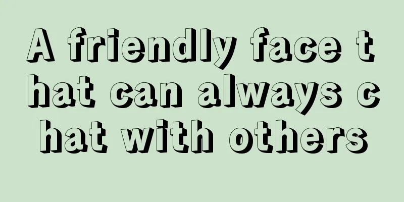 A friendly face that can always chat with others