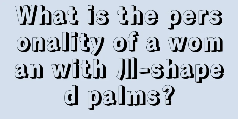 What is the personality of a woman with 川-shaped palms?