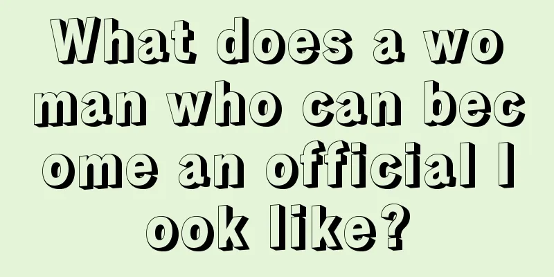 What does a woman who can become an official look like?