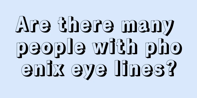 Are there many people with phoenix eye lines?