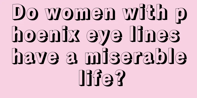 Do women with phoenix eye lines have a miserable life?