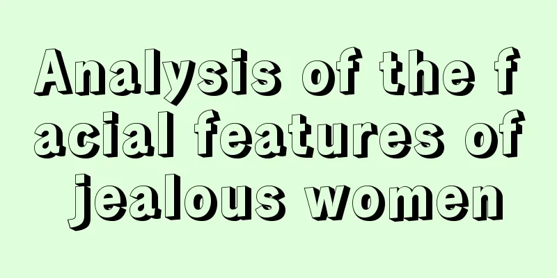 Analysis of the facial features of jealous women