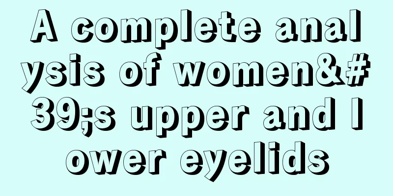A complete analysis of women's upper and lower eyelids