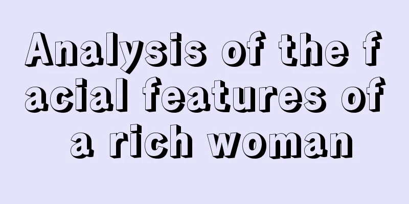 Analysis of the facial features of a rich woman