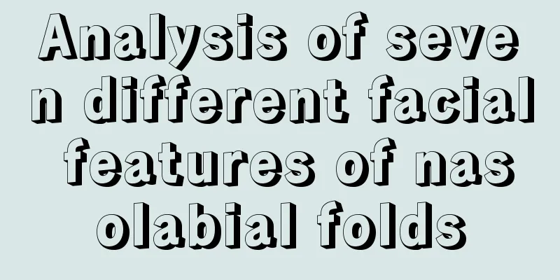 Analysis of seven different facial features of nasolabial folds