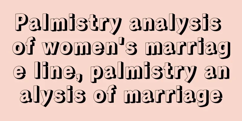 Palmistry analysis of women's marriage line, palmistry analysis of marriage