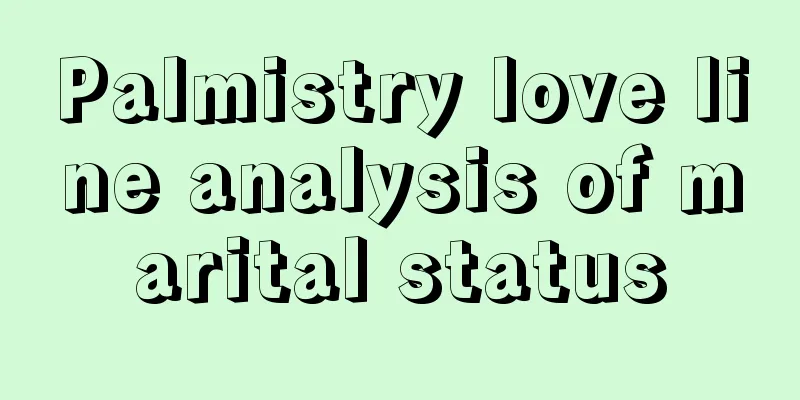Palmistry love line analysis of marital status