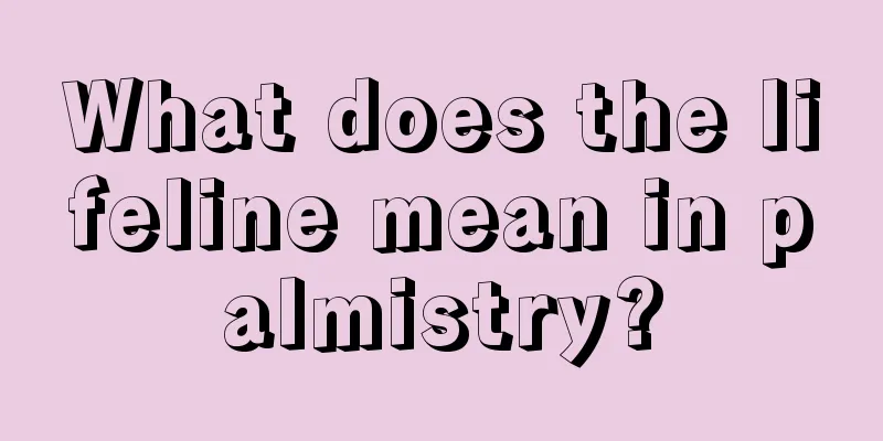 What does the lifeline mean in palmistry?