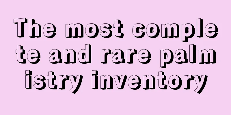 The most complete and rare palmistry inventory