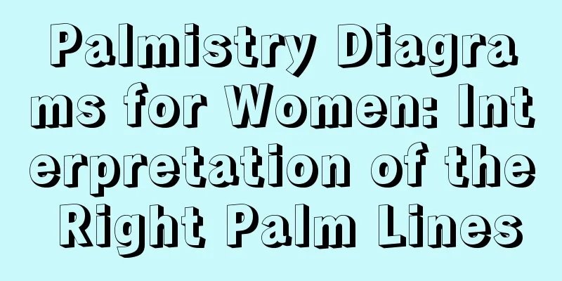 Palmistry Diagrams for Women: Interpretation of the Right Palm Lines
